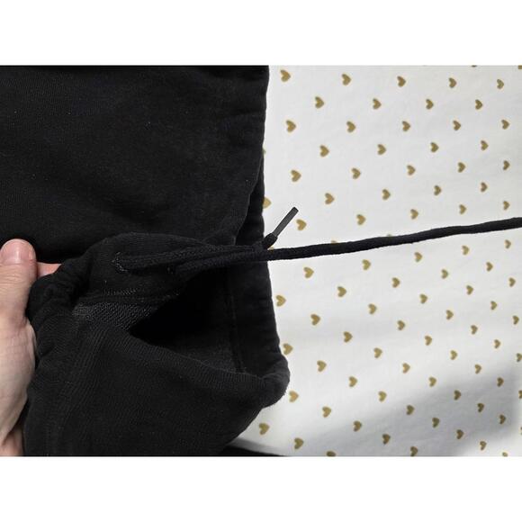 Victorias Secret Pink Cropped cinch front logo sweater SMALL - Picture 4 of 4